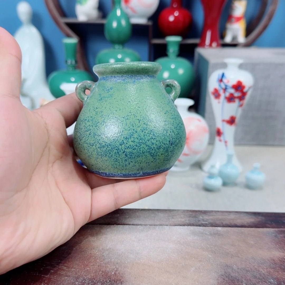 陶瓷手工小花器摆件