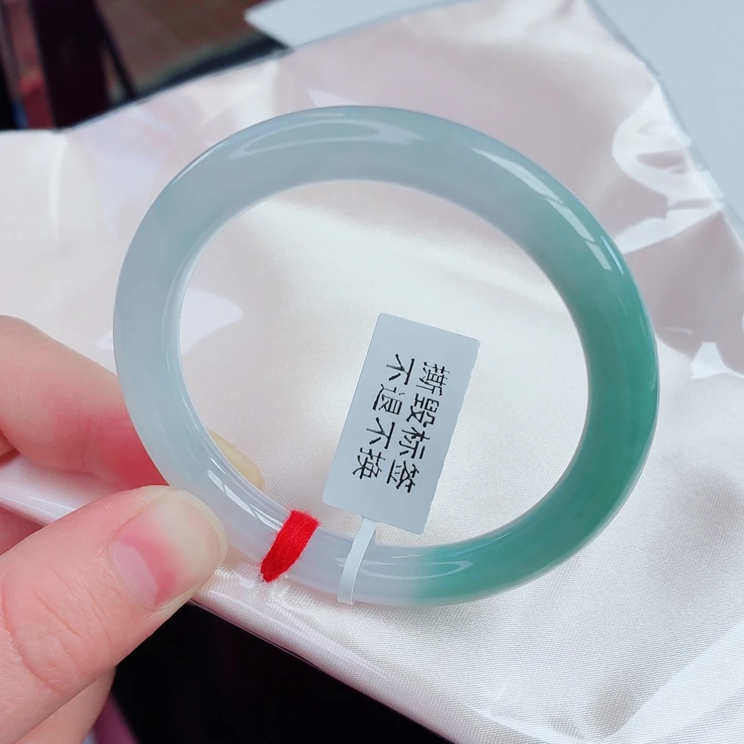 翡翠未镶嵌手镯天然翡翠A货