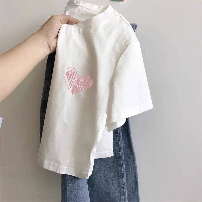 春季新款白色T恤s097