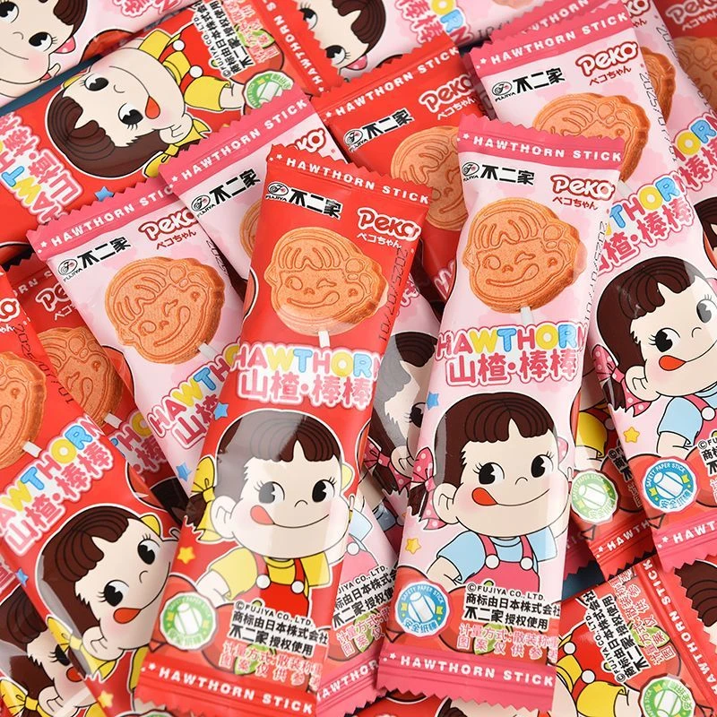 不二家山楂棒棒儿童蜜饯果脯零食小吃