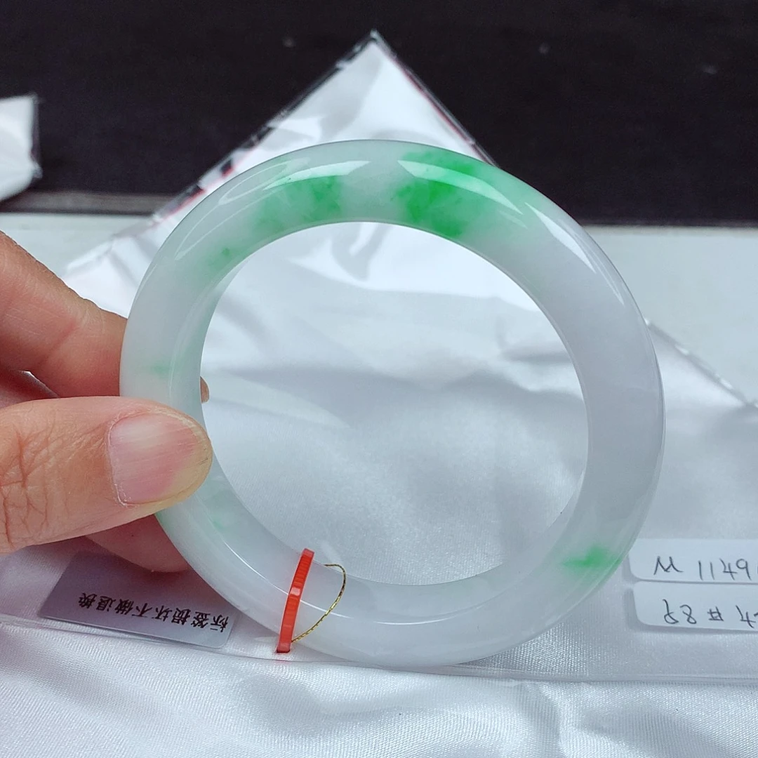 未镶嵌手镯翡翠58圈4965