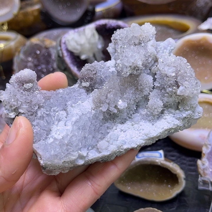 未镶嵌水晶珠宝半成品