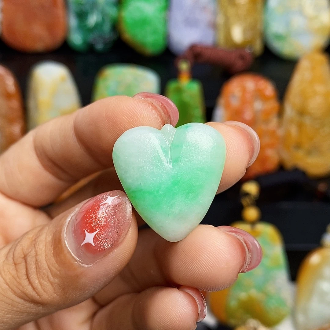 定制翡翠未镶嵌翡翠A货一物一证福利款