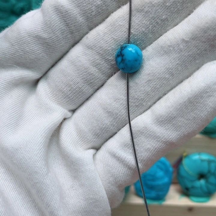 绿松石珠宝未镶嵌祥***?