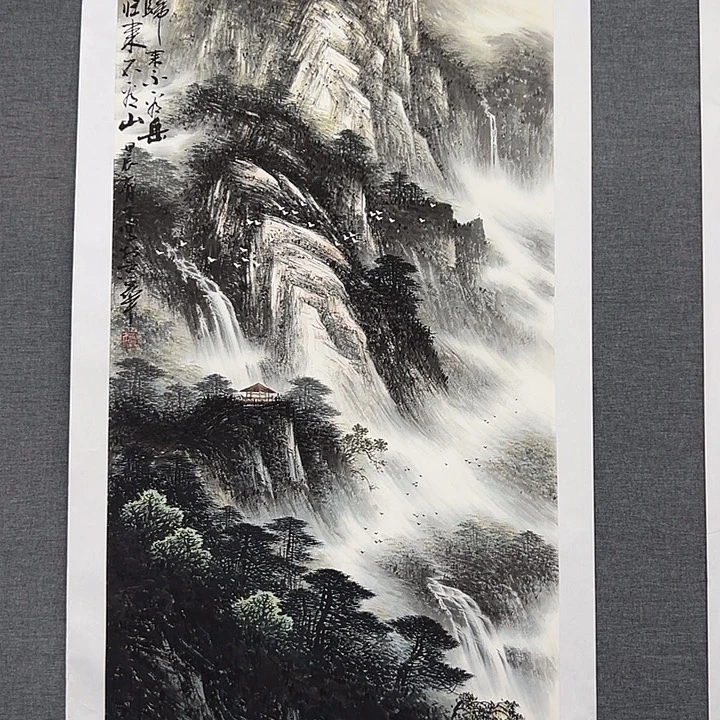 国画书画作品多次