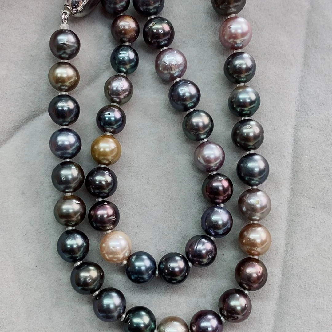 项链未镶嵌海水珍珠8-10