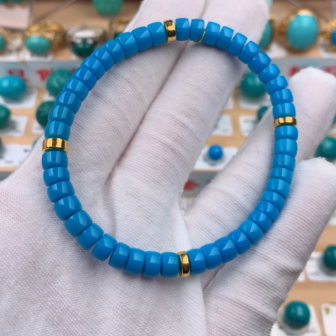 绿松石足金镶嵌发饰