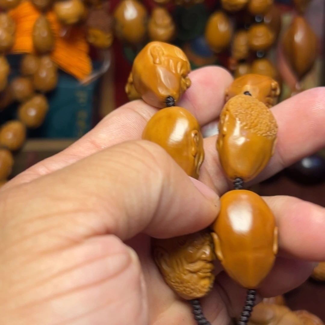 橄榄核手串/手链红****豆