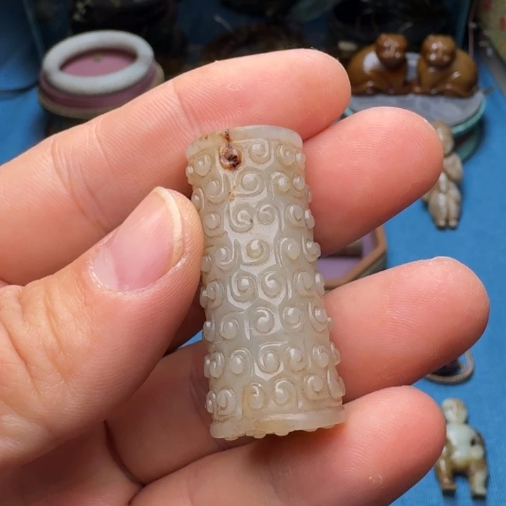 和田玉（白玉）颈饰未镶嵌