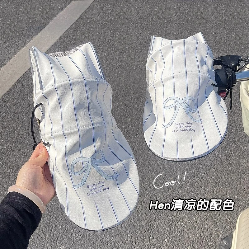 电动车防晒手把套摩托手加长透气夏季隔热防紫外线护手罩防水遮阳