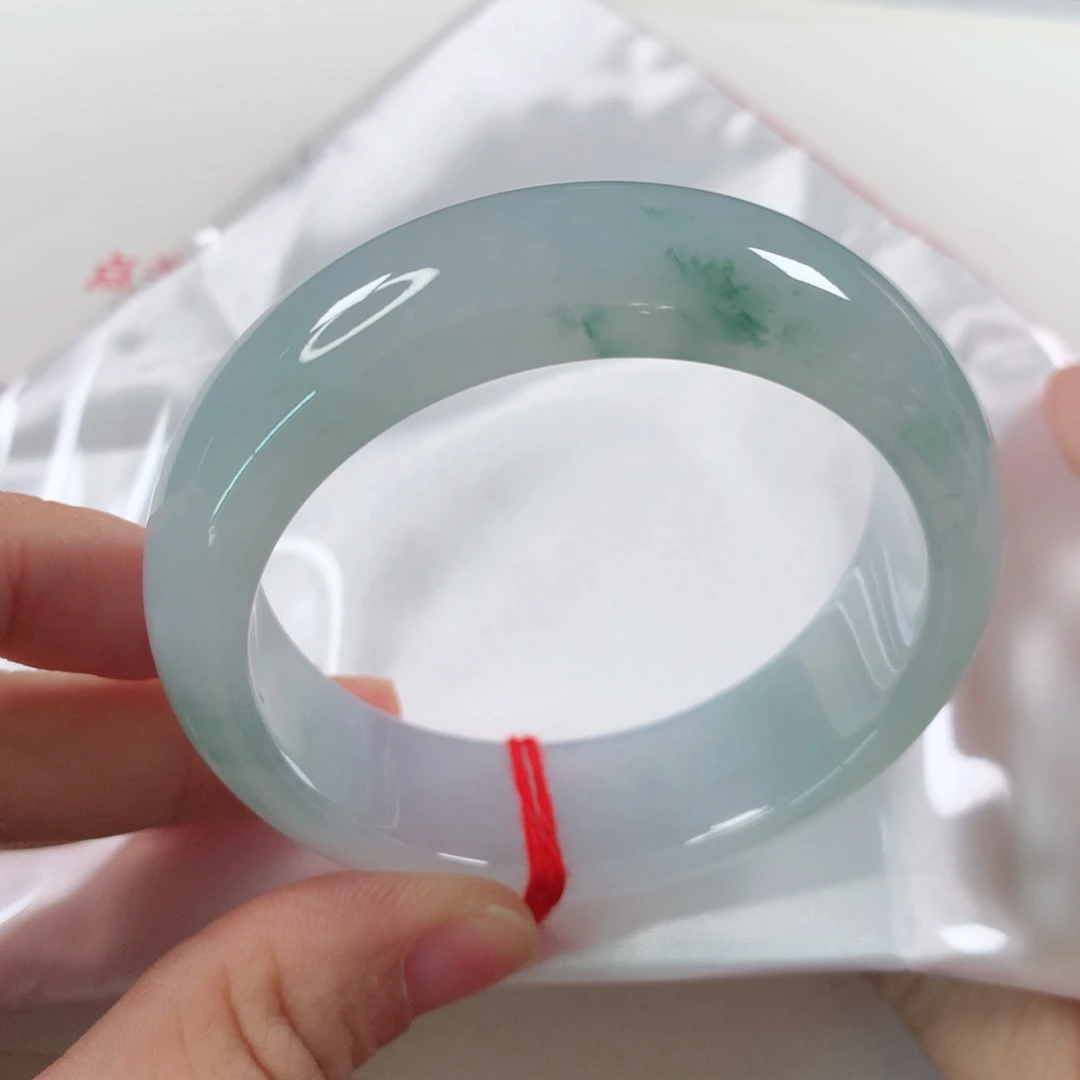 未镶嵌手镯翡翠宽版轮胎镯266