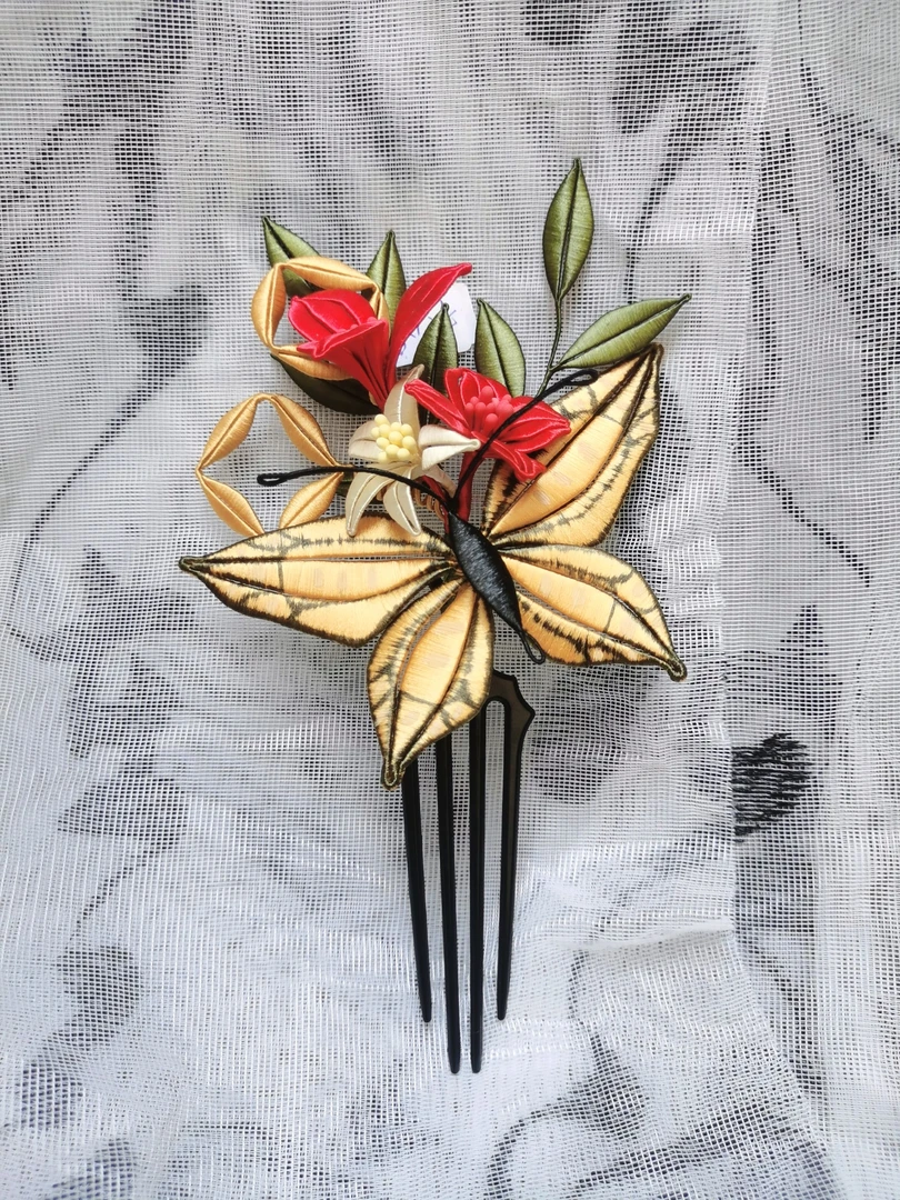 原创纯手工非遗缠花发簪古风复古发饰现代百搭收藏中国风汉服发钗