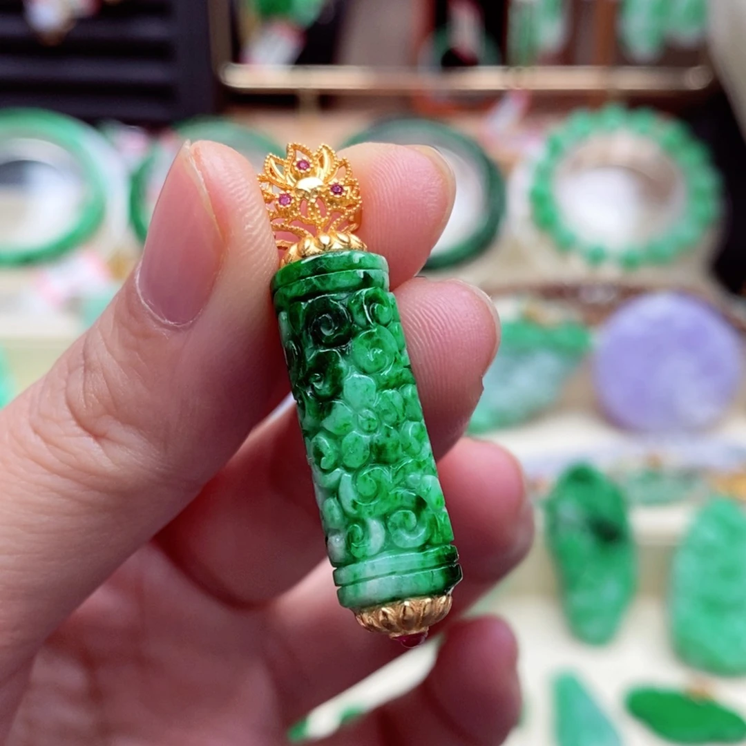 颈饰未镶嵌翡翠翡翠吊坠