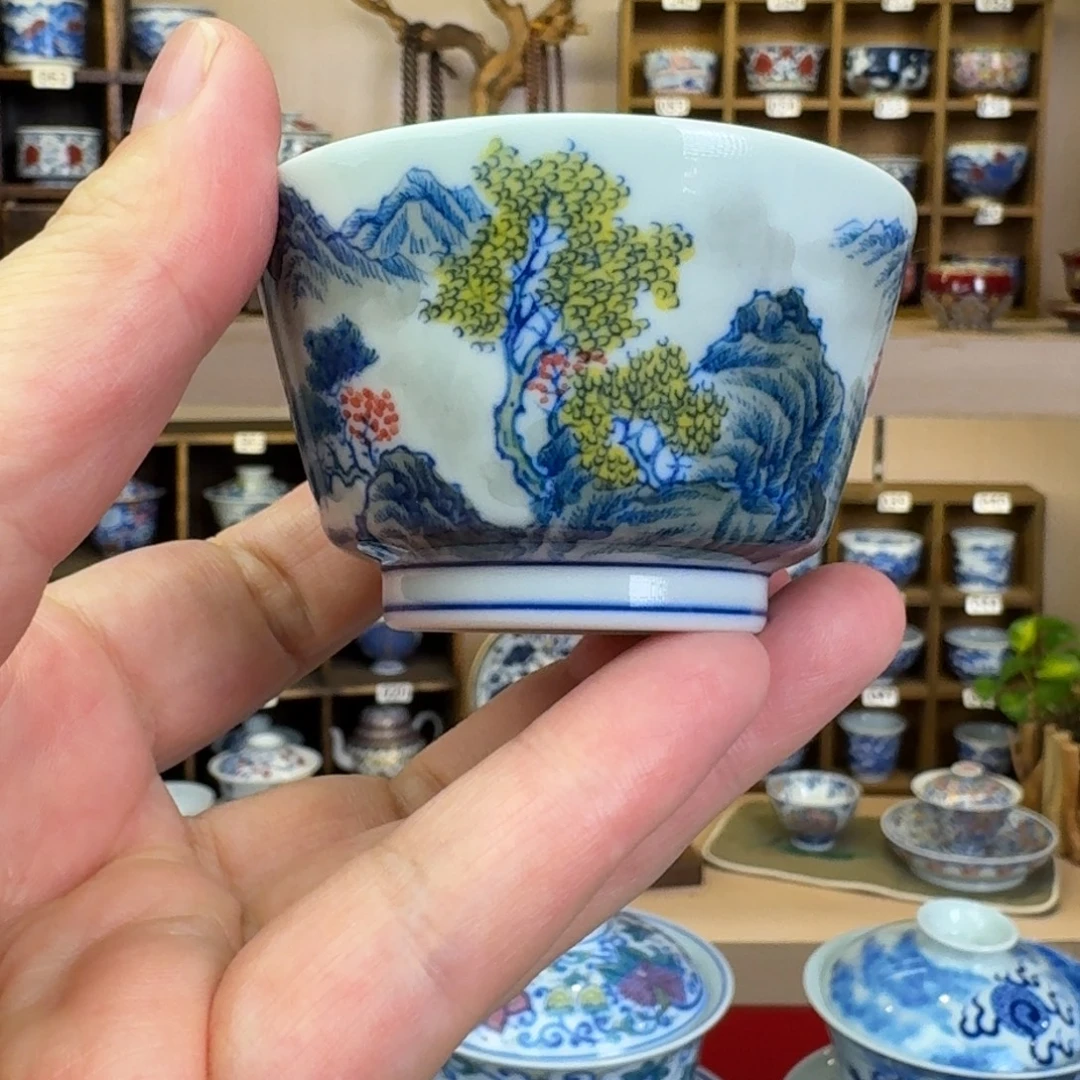 兔***坦德物小雅手绘茶杯