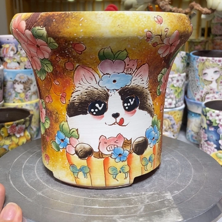 景德镇艺术手绘作品