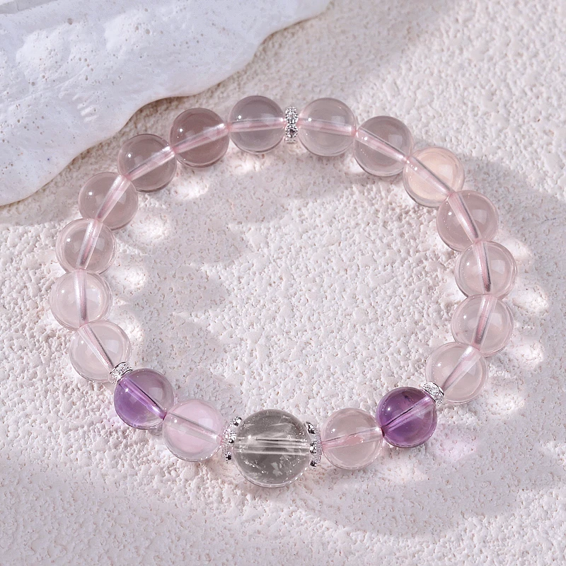 【天宠之女】水晶手串（天然珠宝多样性发其一）