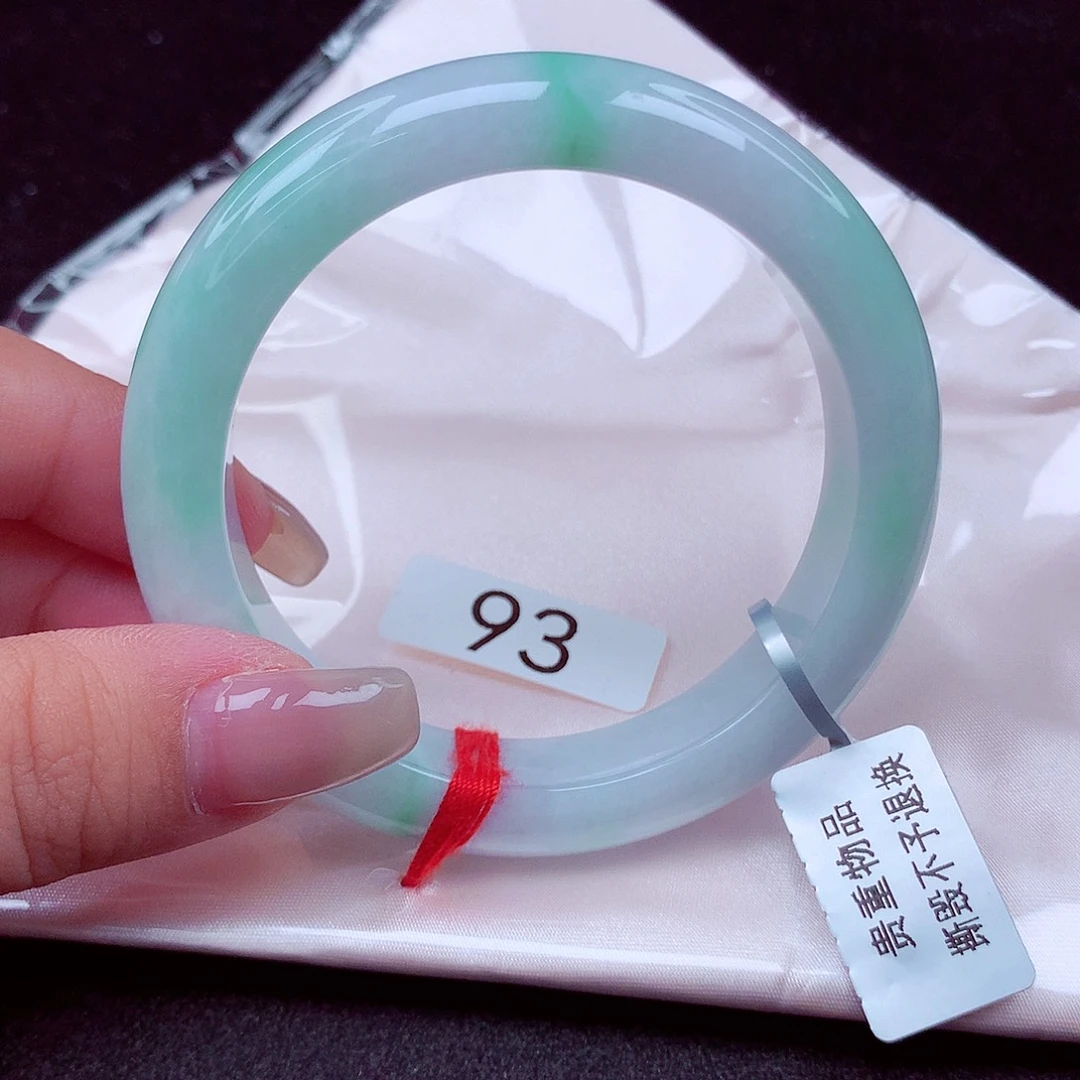 翡翠未镶嵌手镯天然缅甸翡翠A货