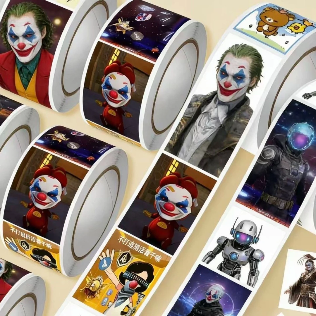 新款和平精英追猎大手子卷卷贴抽象沙雕趣味装饰贴纸猎奇装饰