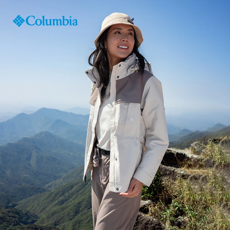 Columbia哥伦比亚春夏欧若轻机能女子穿行系列防水冲锋衣WR8364