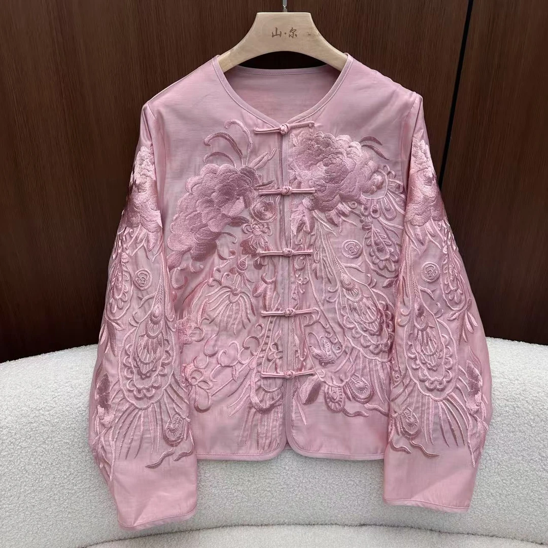 山.尔【欣知】新中式重工刺绣国风外套