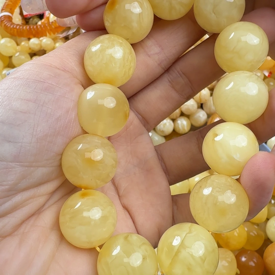 琥珀未镶嵌珠宝奇石