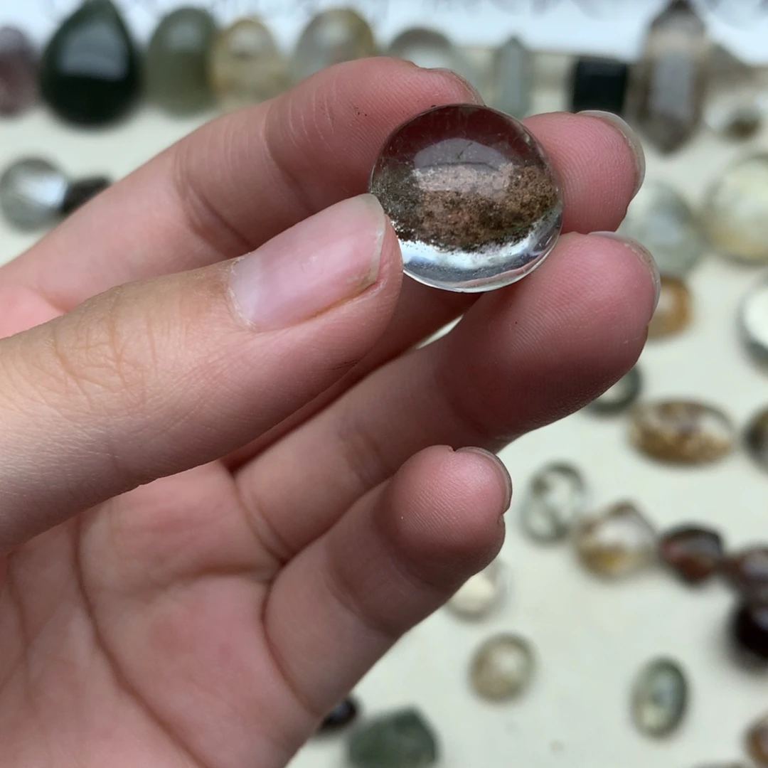 前***y未镶嵌珠宝半成品水晶
