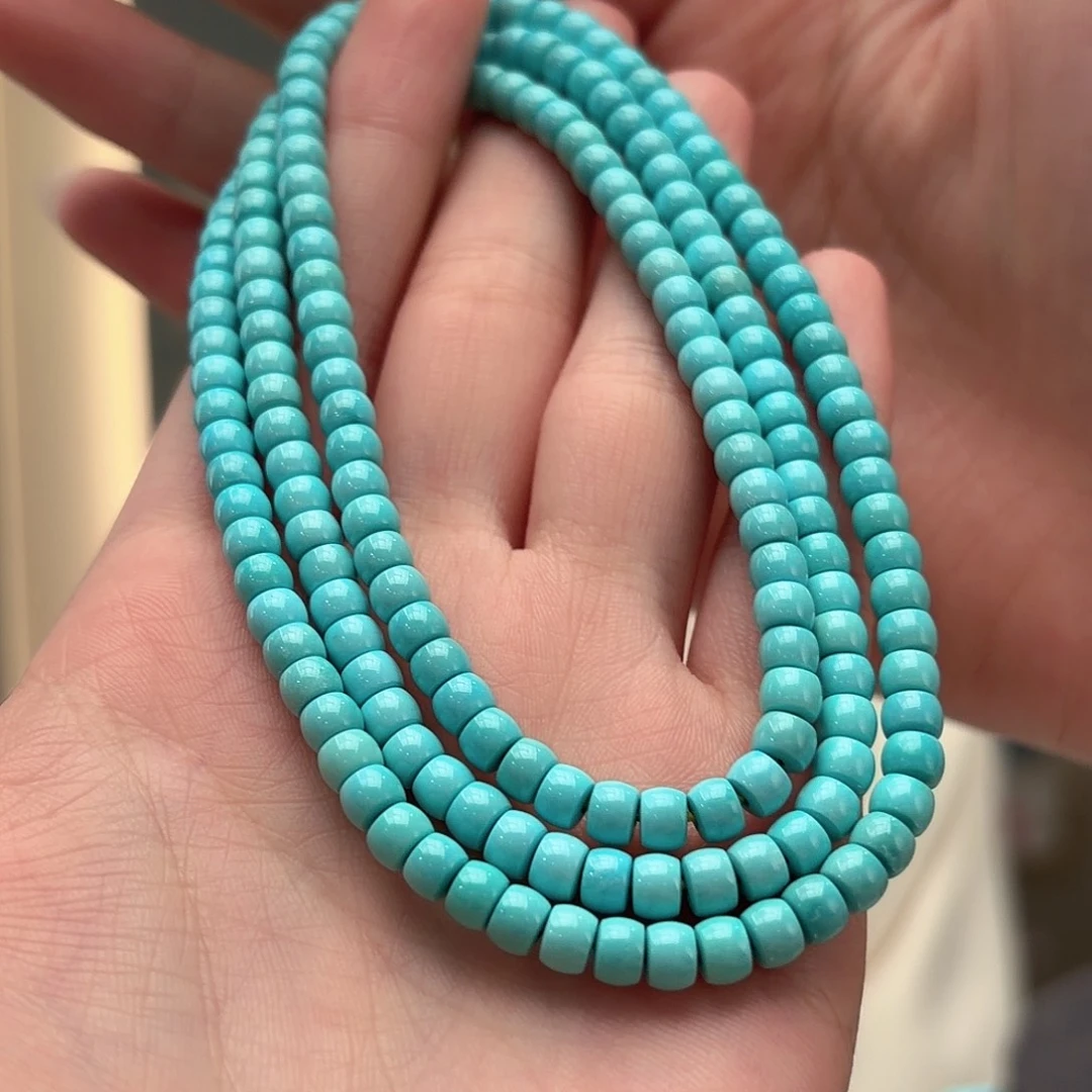 绿松石未镶嵌颈饰