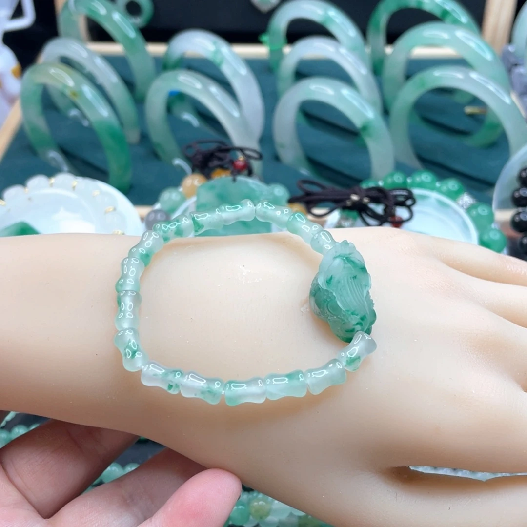 石英质玉未镶嵌手串