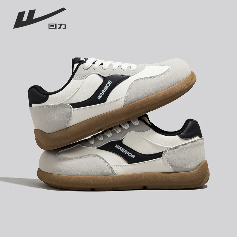 回力厚底德训鞋男鞋2025秋冬新款百搭美式复古鞋子软底潮流运动鞋