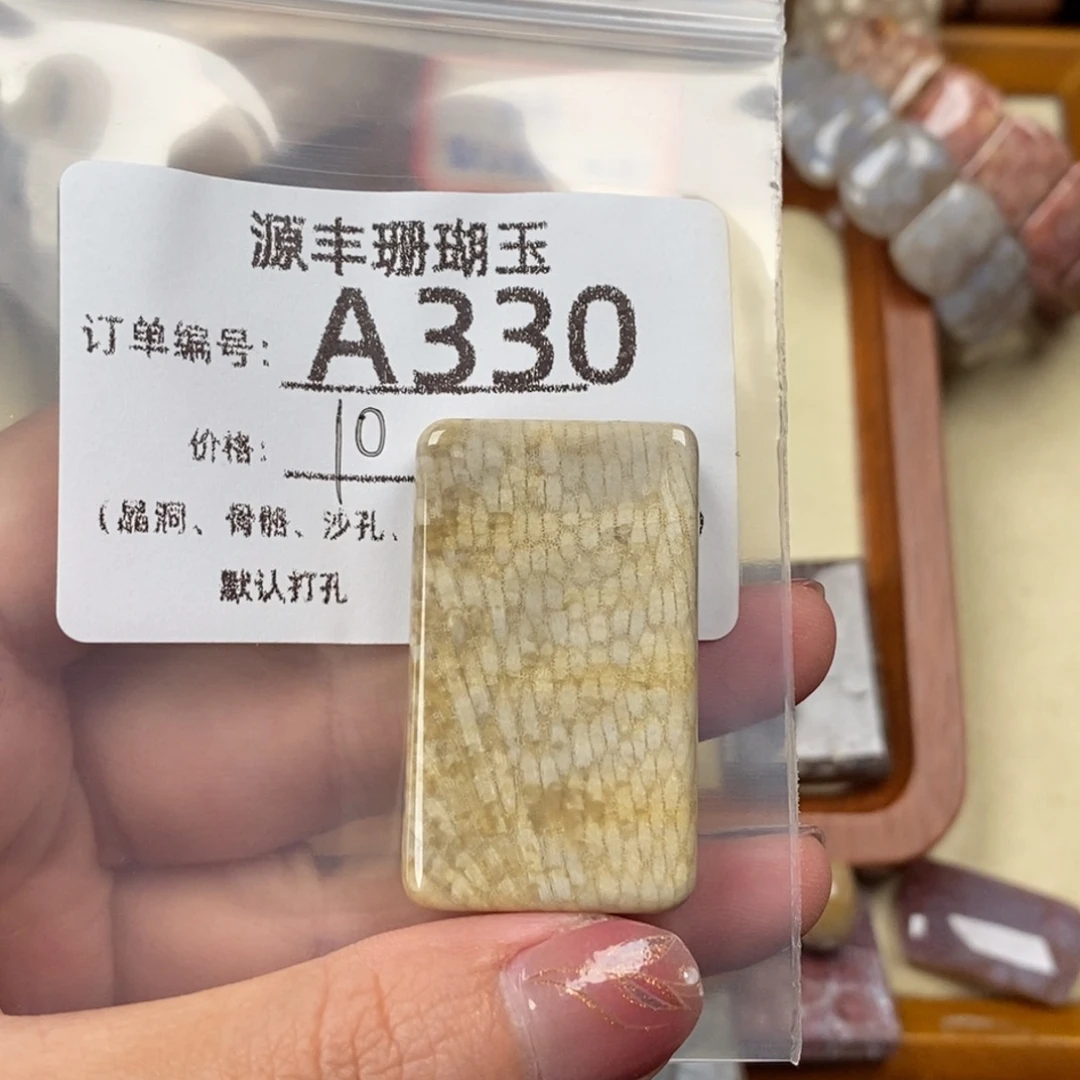胡***二硅化玉未镶嵌颈饰