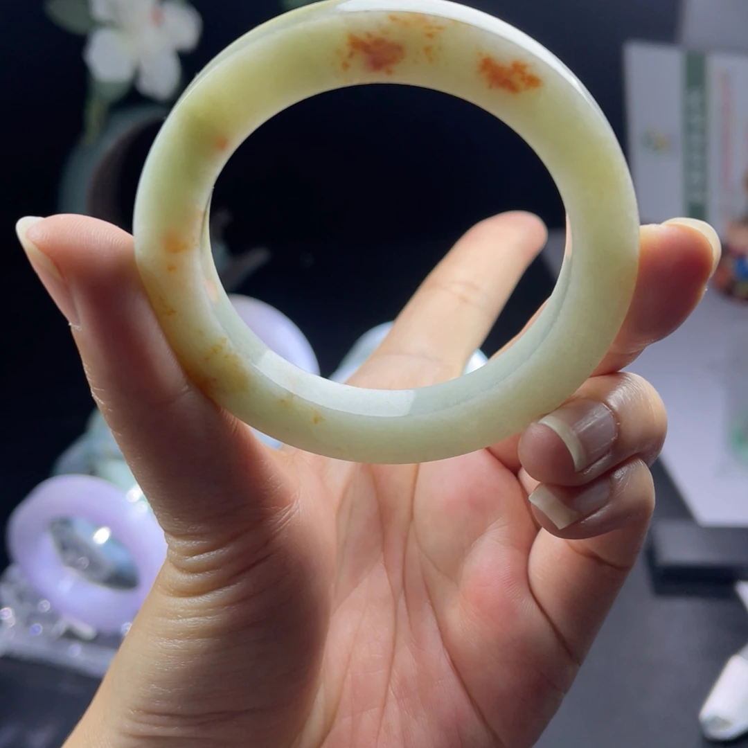 定制翡翠未镶嵌天然翡翠A货手镯