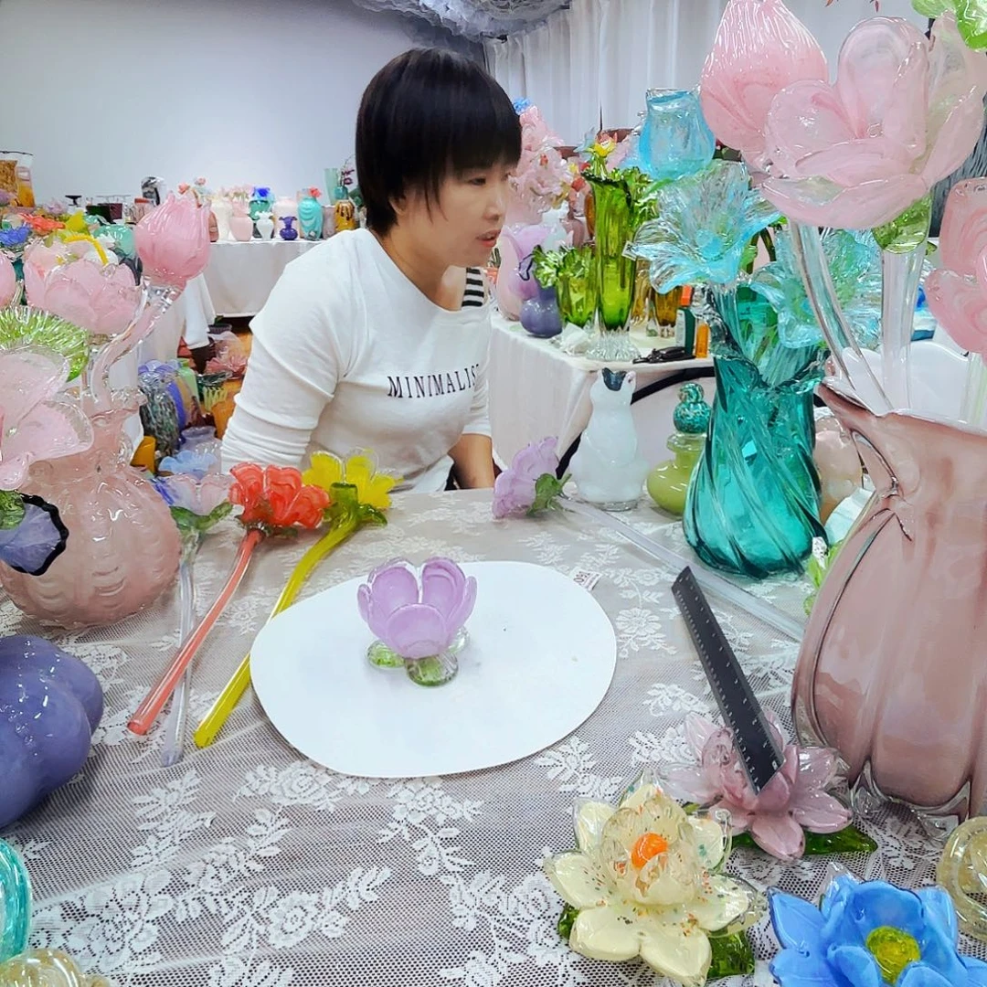 琉璃花瓶花器艺术品