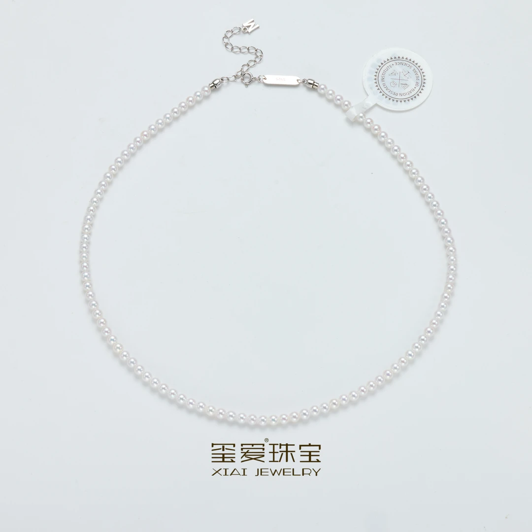 【紫绫定制ZL-11468】淡水珍珠项链baby珠4-5mm
