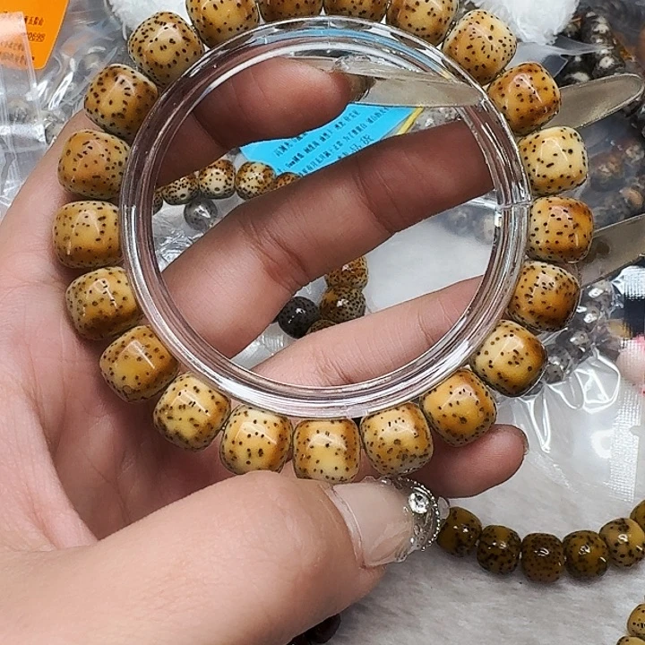 星月菩提手串421高端火烧云星月菩提11桶单圈