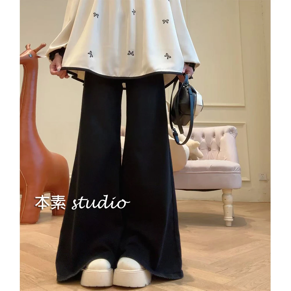 超模2.0 C4672微弹牛仔微喇裤