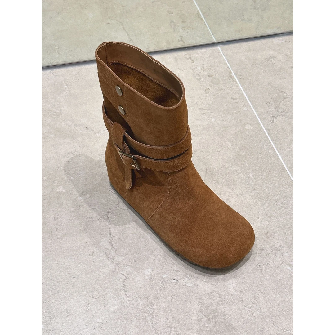 杜米亚软底时尚百搭外穿短靴D7-79691-3