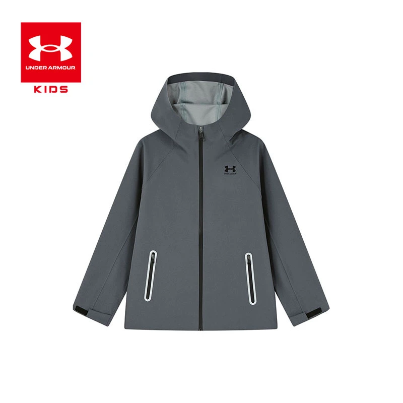 Under Armour/安德玛通用防水冲锋衣户外梭织冲锋衣儿童