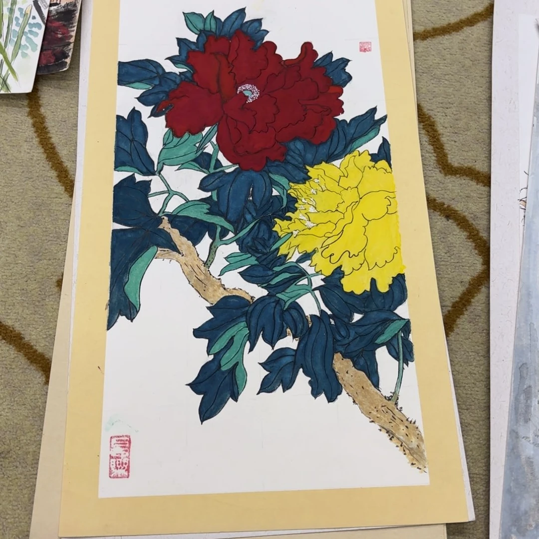 国画33_66卡纸作品艺