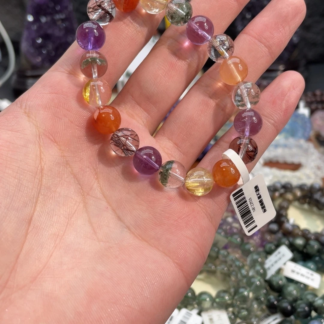 深***深水晶未镶嵌手串水晶多宝10