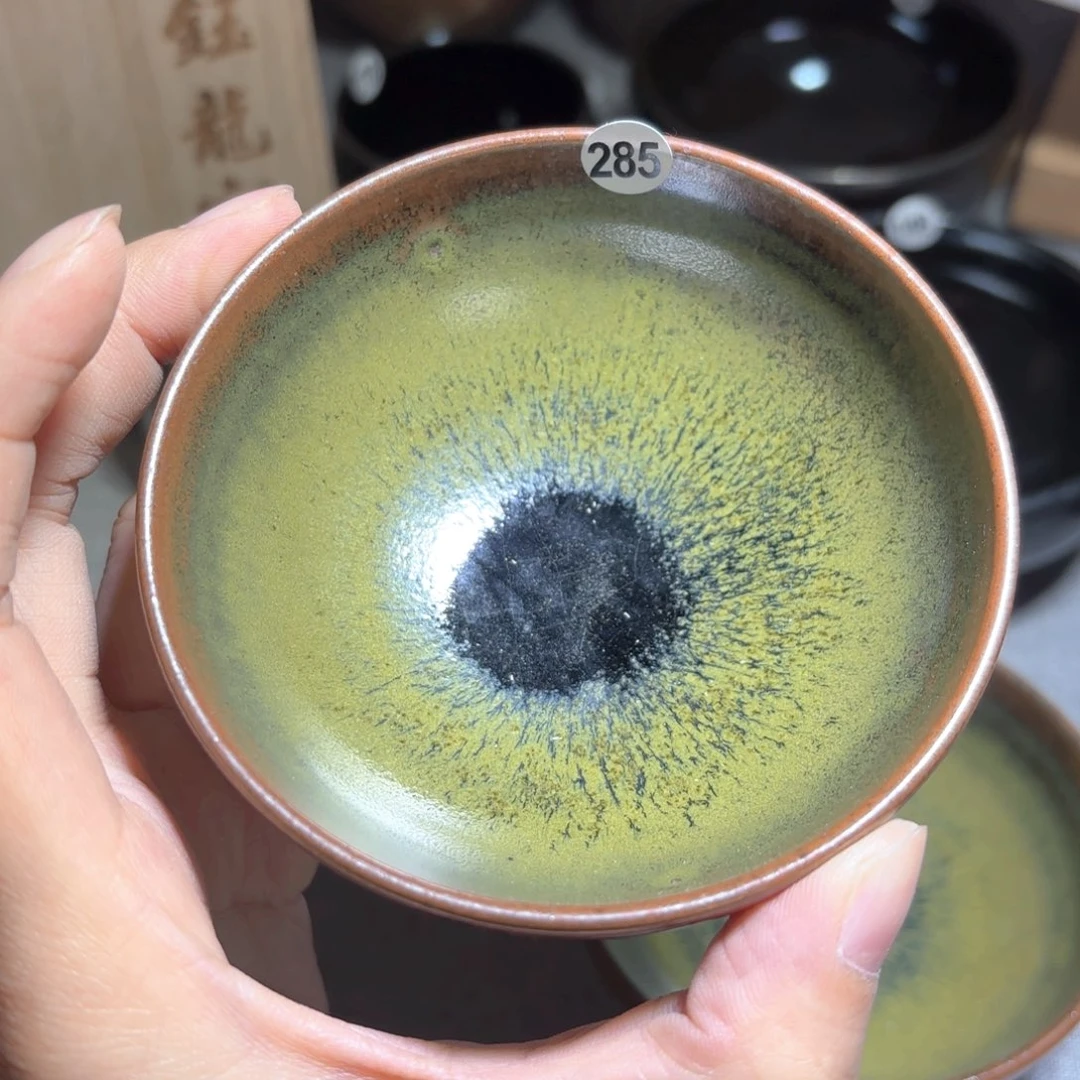 茶盏子衿手工柴烧盏磨底刻字款285