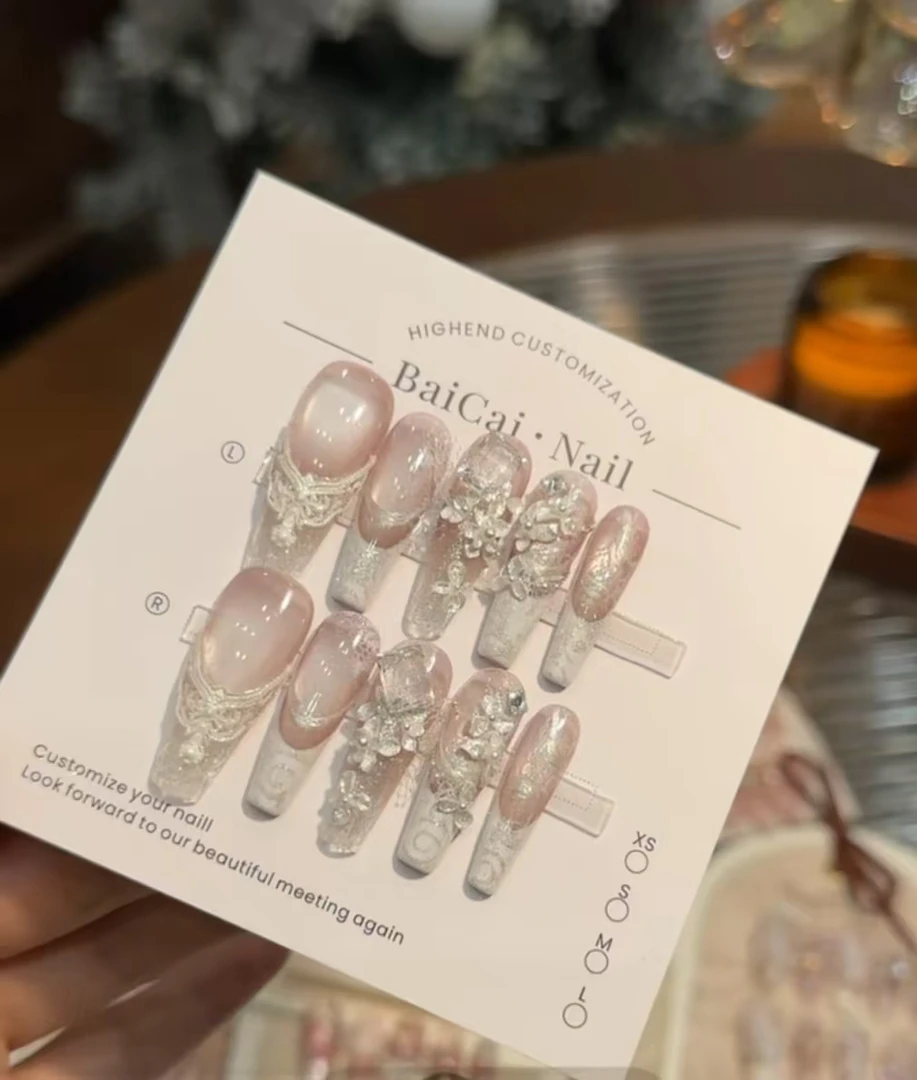 白菜家傲雪手工穿戴甲