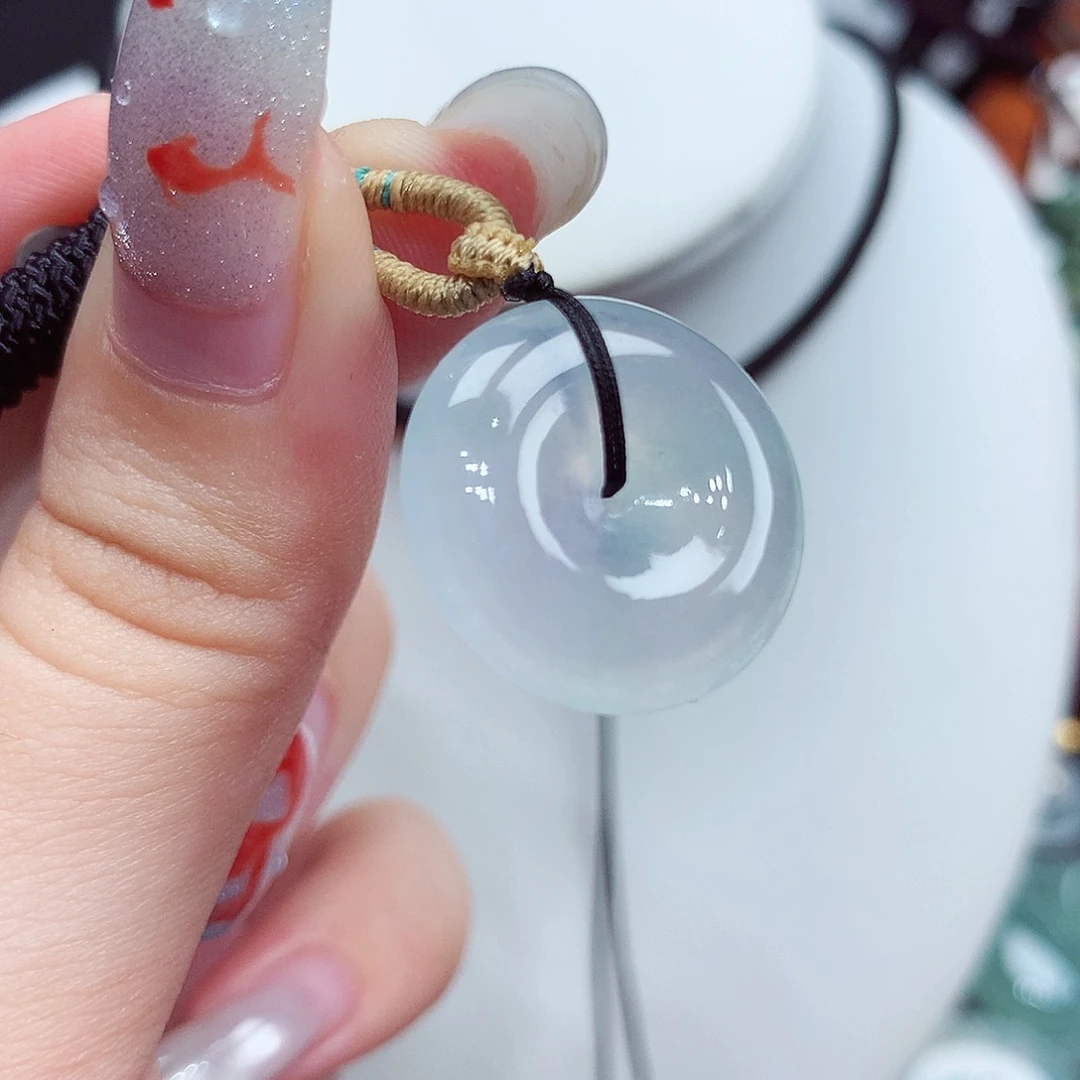 翡翠未镶嵌颈饰翡翠3，19.4/5.3