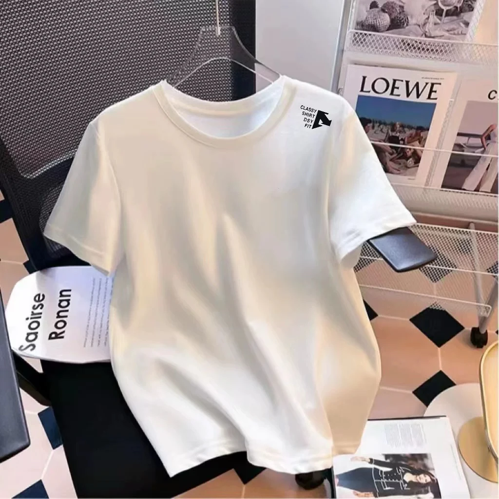 【箭头套装】重磅宽松高端硅胶烫印百搭时尚高级时尚T恤2025爆