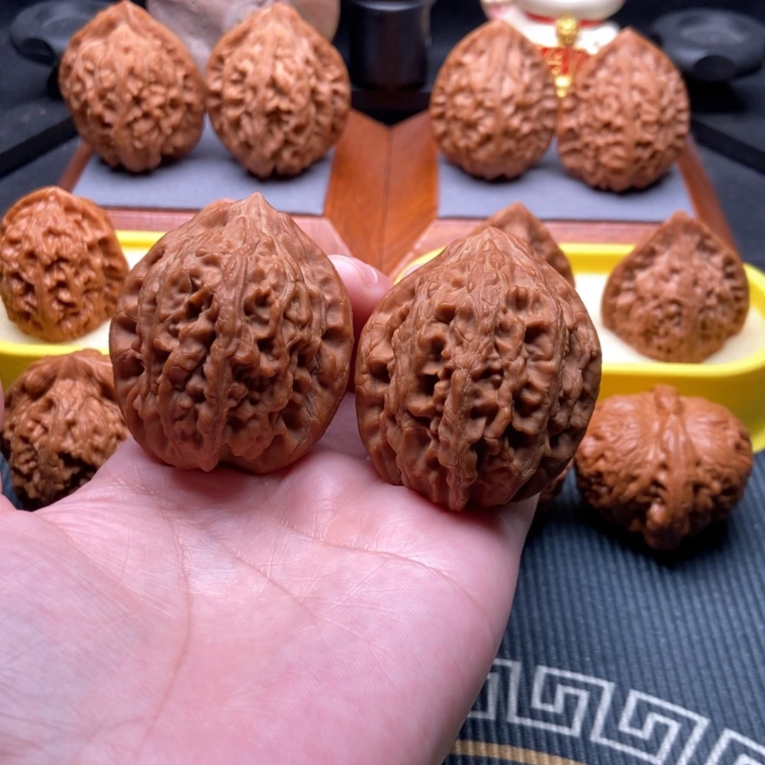 文玩核桃吊坠大沽石