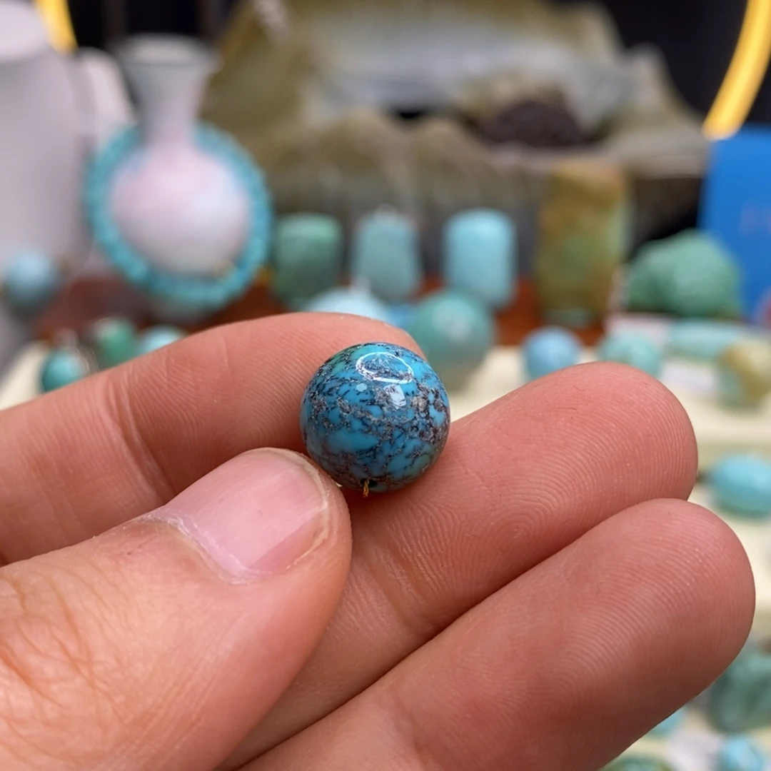 绿松石未镶嵌珠宝奇石12.8