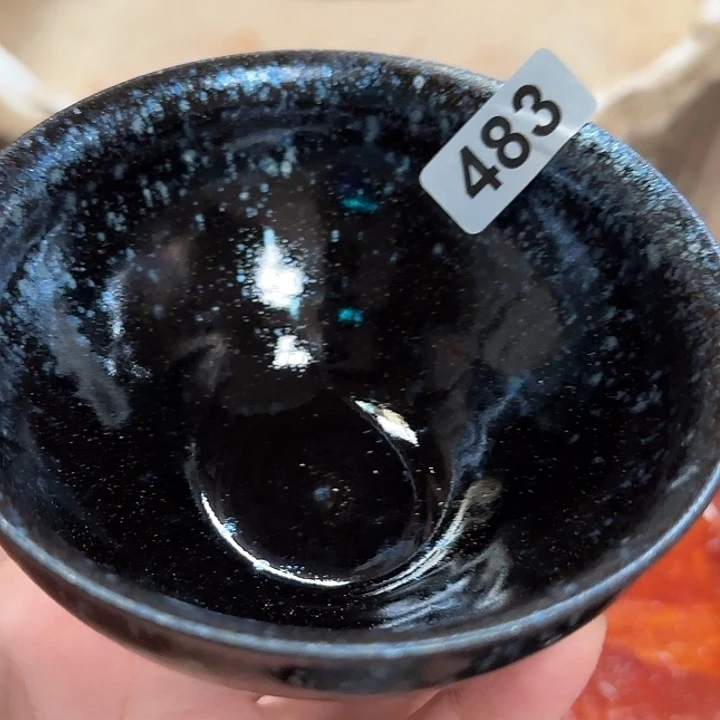 茶盏文凤柴烧开窑现场