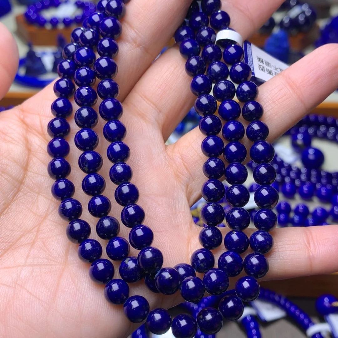 青金石手链未镶嵌6.5m