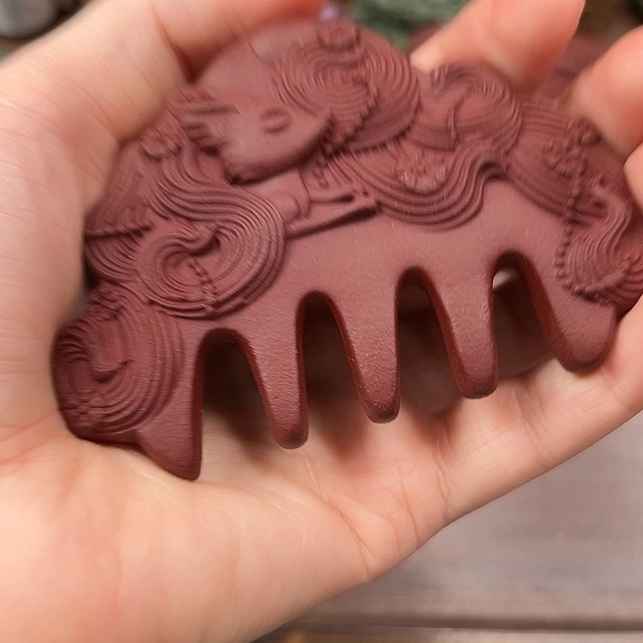 珠串花蕊夫人凤九大梳