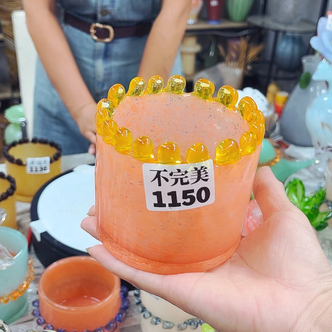 清***浅1150 家悦琉璃工艺品不完美