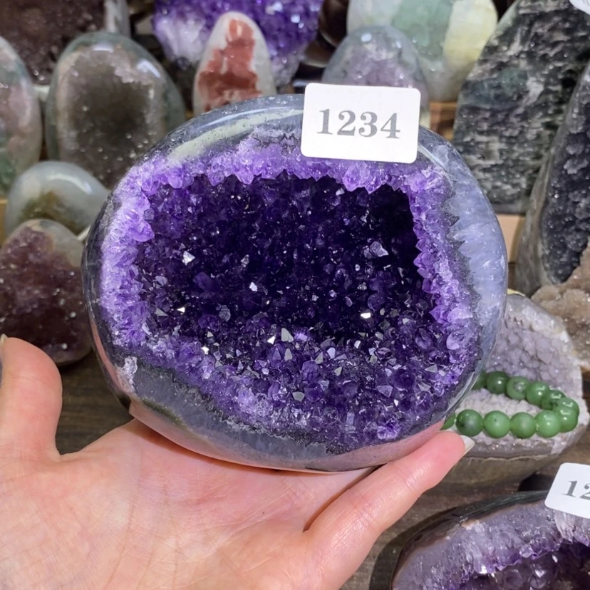 【闪购商品】未镶嵌大型摆件（非配饰）紫晶